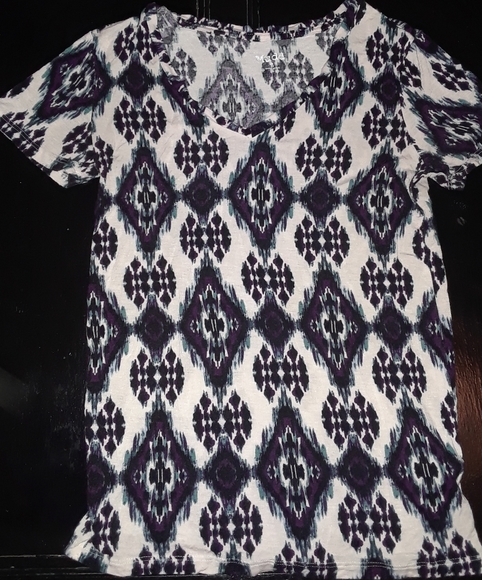 Mudd Tops - Mudd Patterned T-Shirt‎